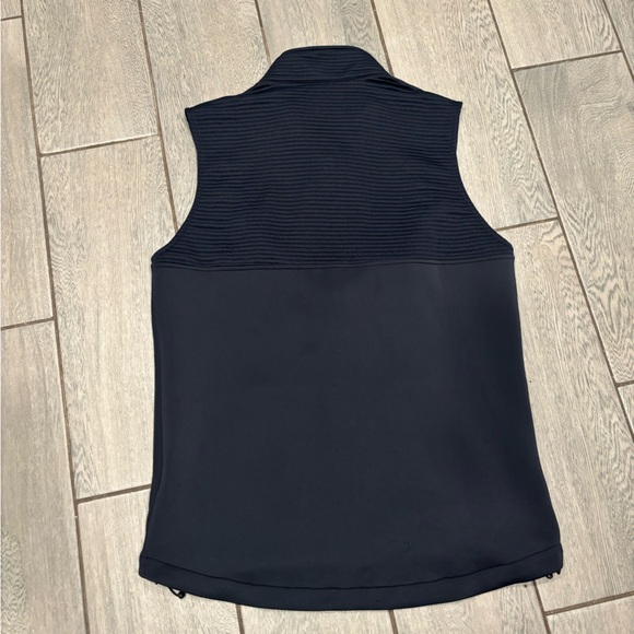 Zyia Men’s Technical Zip Front Athletic Ribbed Casual Dri Fit Vest Small - Picture 8 of 8